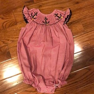Adorable smocked bubble